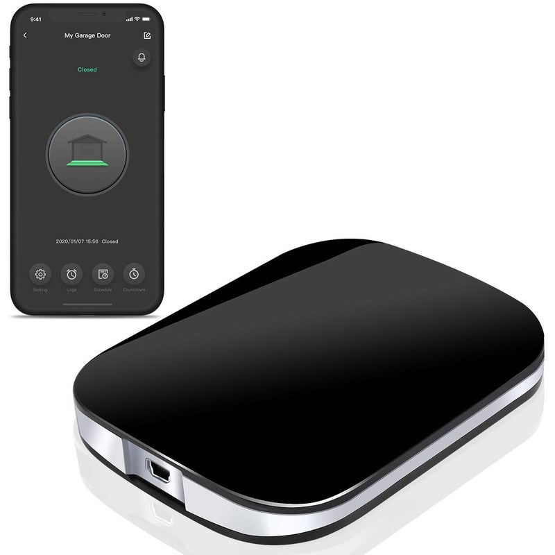 datonten Smart WiFi Garage Door Opener Remote,Work with Amazon Alexa,Google Assistant,Siri,iPhone, Android,Open and Close Garage Door from Anywhere,Only 2.4GHZ,No Hub Needed - Image 1